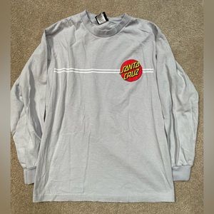Santa Cruz Skateboards size small long sleeve t shirt